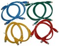 Патч-корд литой 3 m LogicFox UTP, RJ45, кат. 5Е Blue 