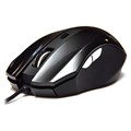 Мышь DeTech DE-5040G Rubber Shiny Black, USB