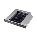 Адаптер підключення HDD 2,5 ' 'у відсік приводу ноутбука, SATA3 12,7mm (HDC-27) Позволяет добавить доп винчестер в ноутбук (либо SSD-диск)