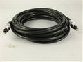 Кабель оптический аудио 5m silver head PE Toslink 6мм Digital Audio Optical cable