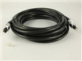 Кабель оптический аудио 5m silver head PE Toslink 6мм Digital Audio Optical cable