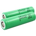 Аккумулятор 18650 Li-Ion Samsung INR18650-25R, 2500mAh, 20A, 4.2/3.6/2.5V, зеленые 