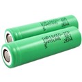 Аккумулятор 18650 Li-Ion Samsung INR18650-25R, 2500mAh, 20A, 4.2/3.6/2.5V, зеленые
