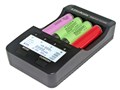 Зарядное устройство от 220V/12V, Powerbank Liitokala Lii-500, 4 канала, Ni-Mh/Li-ion, Test, LCD, Box