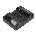 Зарядное устройство от 220V/12V, XTAR VP4, Li-Ion, LCD, Box