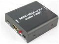 Конвертер HDMI (мама) на 3RCA (AV-выход - тюльпаны) с доп питанием 