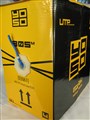 Кабель витая пара UTP 4x2x0,50mm биметалл Yoso КВП Cat. 5e 305м (бухта), blue, для внутренней прокладки