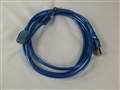 Удлинитель USB 2.0 1,8m AM/AF, Blue с феритом