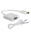 Конвертер HDMI to VGA + Audio White 