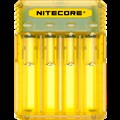 Зарядное устройство от 12V, Nitecore Q4 Yellow, 2 канала, Li-Ion/IMR 2A max, LED, Blister