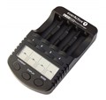 Зарядное устройство от 220V/12V, USB, everActive NC-1000 PLUS, 4 канала, Ni-Cd/Ni-Mh, Test, LCD, Box