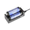 Зарядное устройство от USB/220V, XTAR MC2, 2 канала, Li-Ion, LED индикатор, Blister 