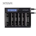 Зарядное устройство от USB/220V, XTAR Queen ANT-MC6, Li-Ion, LED индикатор, Box