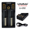 Зарядное устройство, Powerbank, от USB, Liitokala Lii-202, Ni-Mh/Li-ion/Li-Fe/LiFePO4, LED, Box 