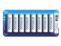 Аккумулятор AA/(HR6) Panasonic Eneloop BK-3MCCE/8LE, 1900mAh, LSD Ni-MH, Sliding Pack 8шт, цена за уп., Japan ориг 100% 
