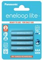 Аккумулятор AAA/(HR03) Panasonic Eneloop Lite BK-4LCCE/4BE, 550mAh, LSD Ni-MH, блистер 4шт, цена за уп., Japan ориг 100%
