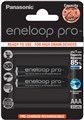 Аккумулятор AAA/(HR03) Panasonic Eneloop Pro BK-4HCDE/2BE, 930mAh, LSD Ni-MH, блистер 2шт, цена за уп., Japan ориг 100%