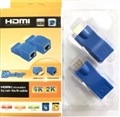 Удлинитель HDMI сигнала по витой паре до 30м (RX-TX) 