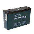 Аккумулятор тяговый 12V 35 Ah LogicPower LP 6-DZM-35 (под винтик) (26,7х7,7х17 см)