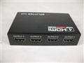 Сплиттер HDMI 1-вход, 4-выхода активный (v1,4, 4К, 1080р)+адаптер питания