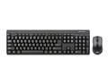 Клавиатура+мышь Комплект REAL-EL Standard 503 Kit, black, USB 