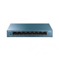 Коммутатор TP-LINK LiteWave LS108G, 8xGE, некерований, настільний, метал. корпус