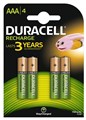 Аккумулятор AAA/(HR03) Duracell Recharge DC2400, 750mAh, Ni-MH, блистер 4шт, цена за уп., China