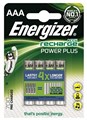Аккумулятор AAA/(HR03) Energizer Recharge Power Plus, 700mAh, LSD Ni-MH, блистер 4шт, цена за уп. 