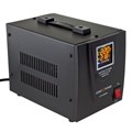Стабилизатор LogicPower LPT-2500RD BLACK (1750W) 2500VA, 140~260V AC 50/60Hz, корректировка -релейный тип, Прогрессивный стабилизатор, цифровая индикация, защита от короткого