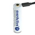 Аккумулятор 18650 Li-Ion everActive 18650USB-3.7-3200, microUSB, 3200mAh, 7A, 4.2/3.7/2.5V, Case