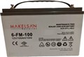 Аккумулятор тяговый 12V 100 Ah MAKELSAN 6-FM-100, Gray Case Гелевый (329x172x218мм) для бесперебойников (ибп), допустимо использование в жилых помещениях, применяется в системах отопления, идеален для электродви