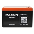 Аккумулятор тяговый 12V 10 Ah Gel Maxion 6-DZM-10 M5 (под винтик), 10x10x15см 