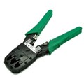 Клещи обжимные Oubaotool 3 в 1 RJ45, RJ12, RJ11 (8P8C, 6P6C, 4P4C) клещи для обжимки витой пары коннектором RJ-45, для обжимки телефонных проводов коннектором RJ11-4P4С, RJ12-6P4С (линейный, тел