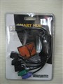 HUB USB 2.0 5 ports TD010 3-USB, 2-PS/2 port концентратор USB портов, разветвитель USB-портов