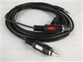 Кабель аудио DC 3.5 to 2RCA 3m (CA-1109)