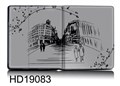 Чехол для iPad2/3/4 гламур HQ-Tech 19083