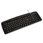 Клавиатура DeTech K4260 Black PS/2