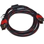 Кабель HDMI-HDMI V-1.4 10m 19PM/M Black-Red (в оплетке)