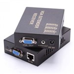 Удлинитель VGA сигнала активный до 100m по витой паре  RJ-45, Black, BOX