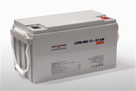 Аккумулятор мультигелевый 12V 65 Ah LogicPower AGM LPM-MG 12-65