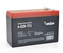 аккумулятор тяговый 12V 7 Ah AGM MERLION 6-DZM-7 F2 (151x65x94мм)