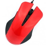 Мышь DeTech DE-4233 Red, USB