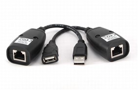Удлинитель USB по витой паре RJ45 до 50м