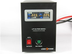 ИБП LogicPower LPY-B-PSW-500VA+ (350Вт) 5A/10A с правильной синусоидой. 100% оригинал!