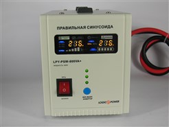 ИБП Logicpower LPY-PSW-800VA+ (560Вт) 5A/15A с правильной синусоидой. 100% оригинал!