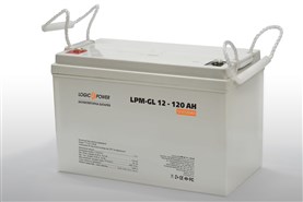 Аккумулятор гелевый 12V 120 Ah LogicPower LPM-GL 12-120