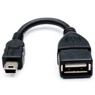 Кабель OTG Mini USB2.0 5P/AF 0,1m Atcom