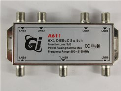 Diseqc 1.1 6 port Gi A611