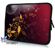 Чехол для планшета/нетбука 11.6-12 гламур HQ-Tech H19851 Абстракция цветы фиолет неопреновый 30x23,5см