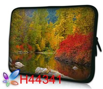 Чехол для планшета/нетбука 12.2 гламур HQ-Tech H341 Пейзаж осень, неопреновый 30x23,5см
